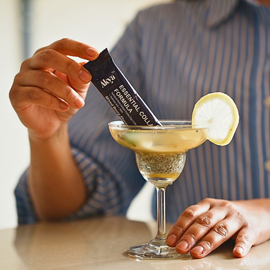 Akya's collagen collection - premium japanese collagen india