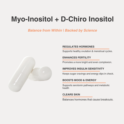 Myo-Inositol & D-Chiro Inositol