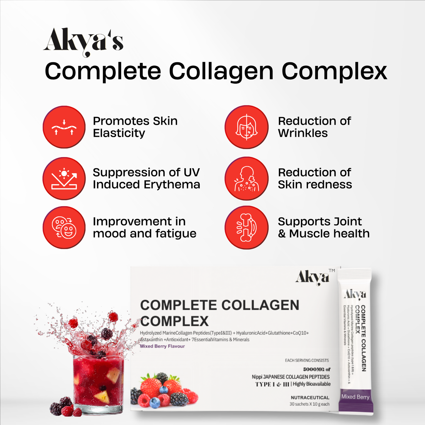 Complete Collagen Complex | Mixed Berry