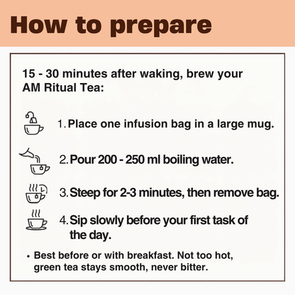 AM Ritual Tea | morning brew