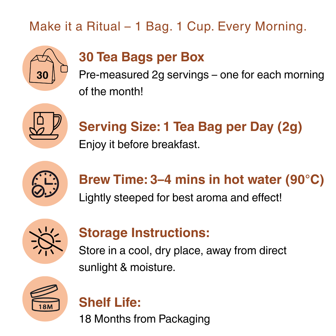 AM Ritual Tea | morning brew