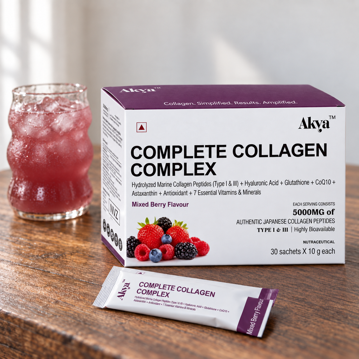 Complete Collagen Complex | Minimize fine lines + deep skin hydration