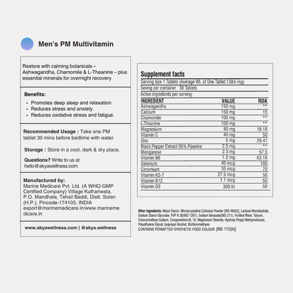 Men’s Daily Multivitamin | AM & PM Formula
