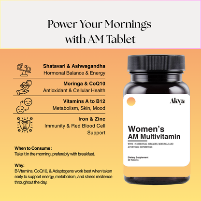 Women's Daily Multivitamin | AM-PM Formula