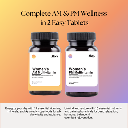 Women's Daily Multivitamin | AM-PM Formula