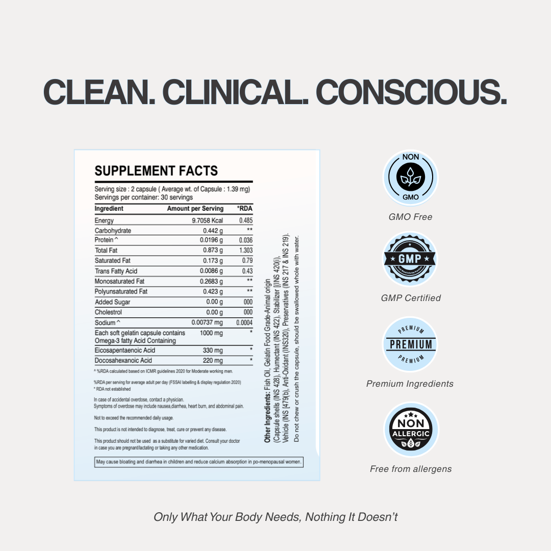 Advance Omega-3 | for Mind, Heart & Skin