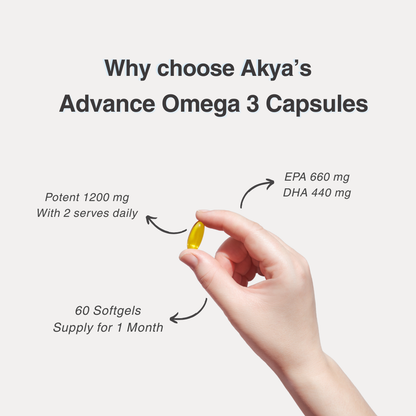 Advance Omega-3 | for Mind, Heart & Skin